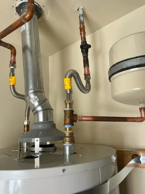 Water heater installation and plumbing repair in Gratiot